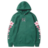 Japanese Cherry Sakura Hoodies Long Sleeve-Kawaii Dream