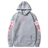 Japanese Cherry Sakura Hoodies Long Sleeve-Kawaii Dream