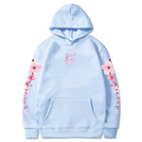 Japanese Cherry Sakura Hoodies Long Sleeve-Kawaii Dream