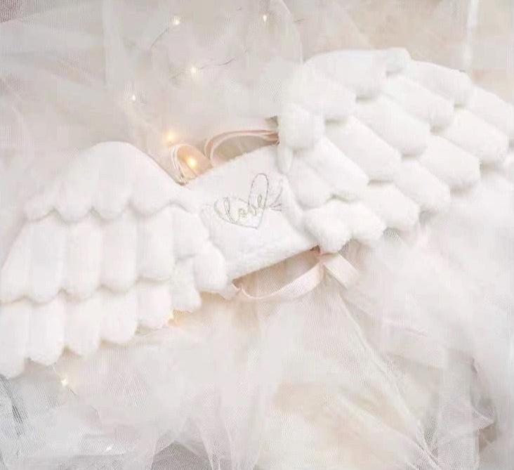 Japanese Cute Angel Wings Plush Mini Backpack-Kawaii Dream