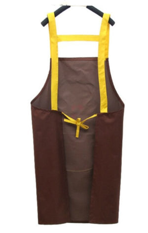 Japanese Cute Cherry and Avocado Print Shoulder Apron-Kawaii Dream