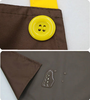 Japanese Cute Cherry and Avocado Print Shoulder Apron-Kawaii Dream