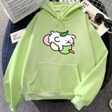 Japanese Dango Luckie the Dog Unisex Hoodie-Kawaii Dream
