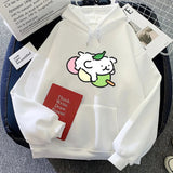 Japanese Dango Luckie the Dog Unisex Hoodie-Kawaii Dream