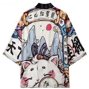 Japanese Dynamic Anime Kimono-Kawaii Dream