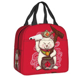 Japanese Fortune Cat Lunch Bag Set-Kawaii Dream