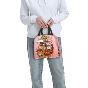 Japanese Fortune Cat Lunch Bag Set-Kawaii Dream