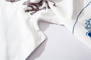 Japanese Great Wave off Kanagawa Dragons Kois Kimono-Kawaii Dream