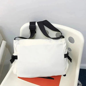 Japanese Harajuku Power Off Simple Crossbody Shoulder Bag-Kawaii Dream