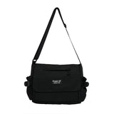 Japanese Harajuku Power Off Simple Crossbody Shoulder Bag-Kawaii Dream