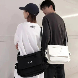 Japanese Harajuku Power Off Simple Crossbody Shoulder Bag-Kawaii Dream