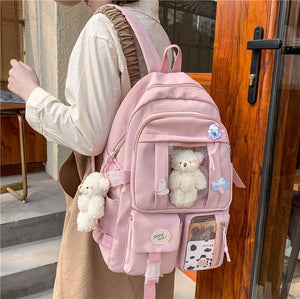 Japanese High School Backpack Bag-Kawaii Dream