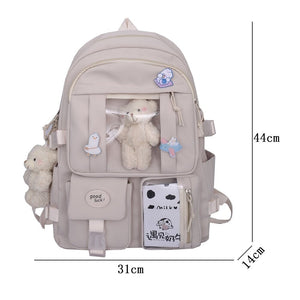 Japanese High School Backpack Bag-Kawaii Dream