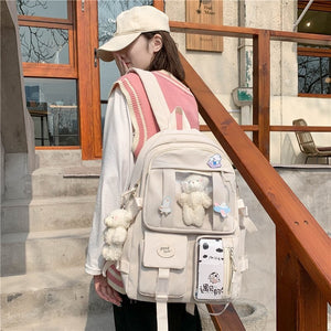 Japanese High School Backpack Bag-Kawaii Dream