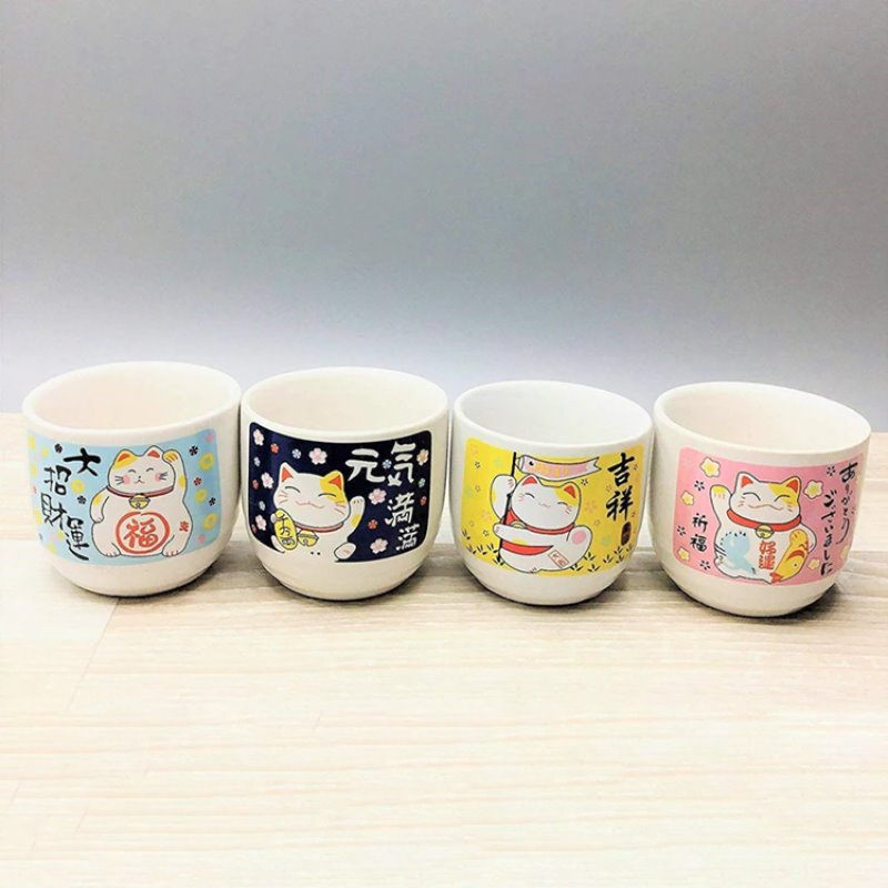 Japanese Lucky Cat Ceramic Sake Set-Kawaii Dream