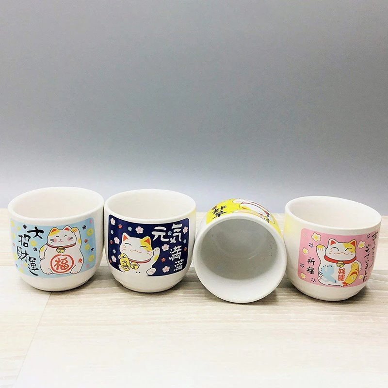 Japanese Lucky Cat Ceramic Sake Set-Kawaii Dream