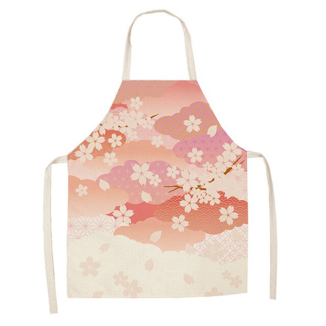 Japanese Lucky Cat Cotton Apron-Kawaii Dream
