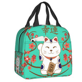 Japanese Lucky Cat Lunch Bag-Kawaii Dream