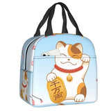 Japanese Lucky Cat Lunch Bag-Kawaii Dream