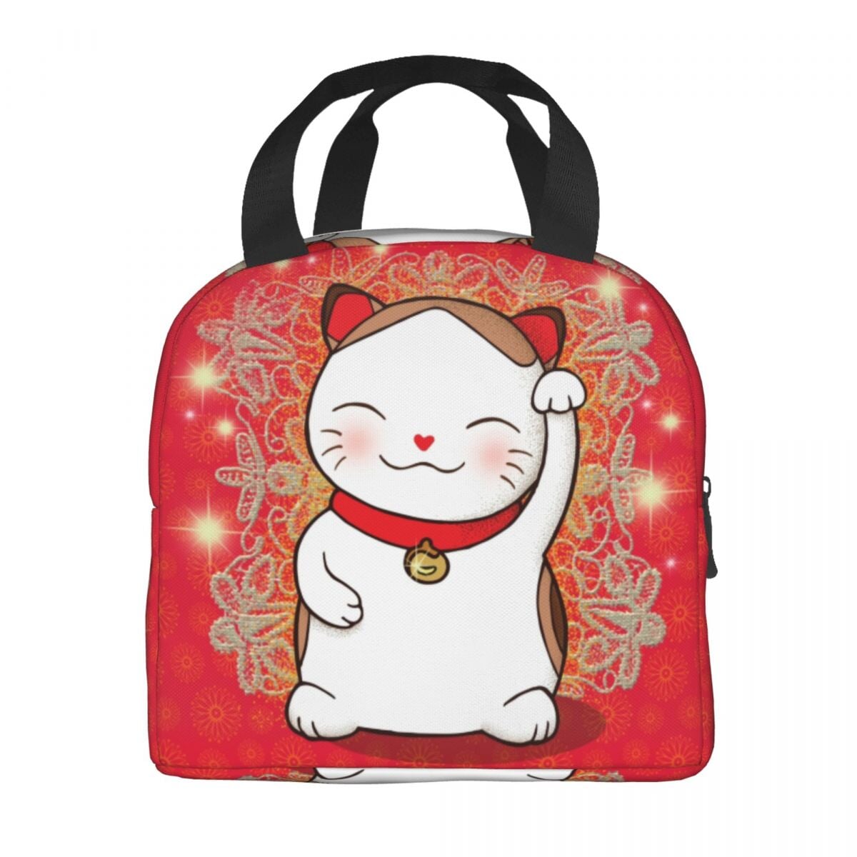 Japanese Lucky Cat Lunch Bag-Kawaii Dream
