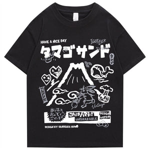 Japanese Mount Fuji Unisex Tee-Kawaii Dream