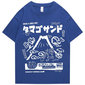 Japanese Mount Fuji Unisex Tee-Kawaii Dream