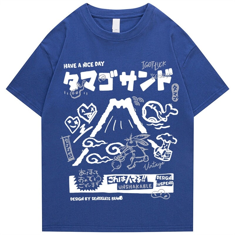 Japanese Mount Fuji Unisex Tee-Kawaii Dream