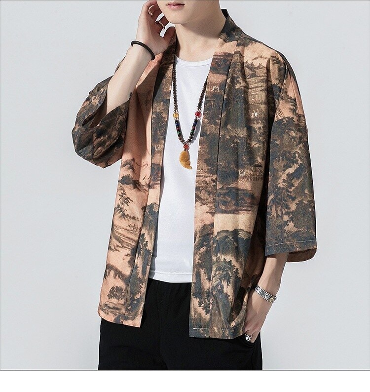 Japanese Royal Cranes Kimono-Kawaii Dream