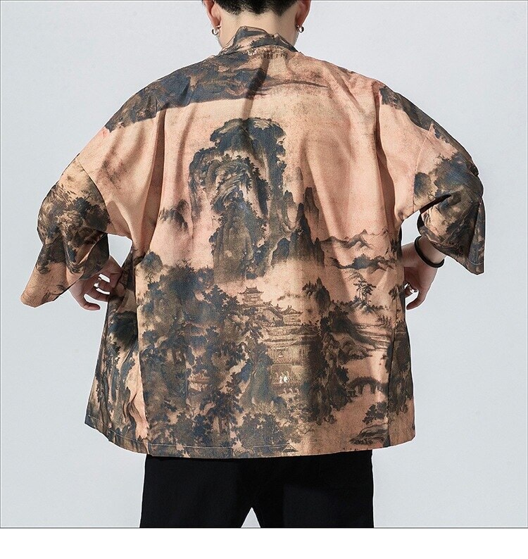 Japanese Royal Cranes Kimono-Kawaii Dream