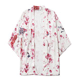 Japanese Sakura Cherry Blossom Print Kimono-Kawaii Dream