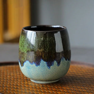 Japanese-theme Ceramic Kiln Round 80ml Tea Cup-Kawaii Dream