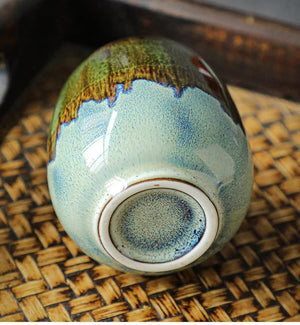 Japanese-theme Ceramic Kiln Round 80ml Tea Cup-Kawaii Dream