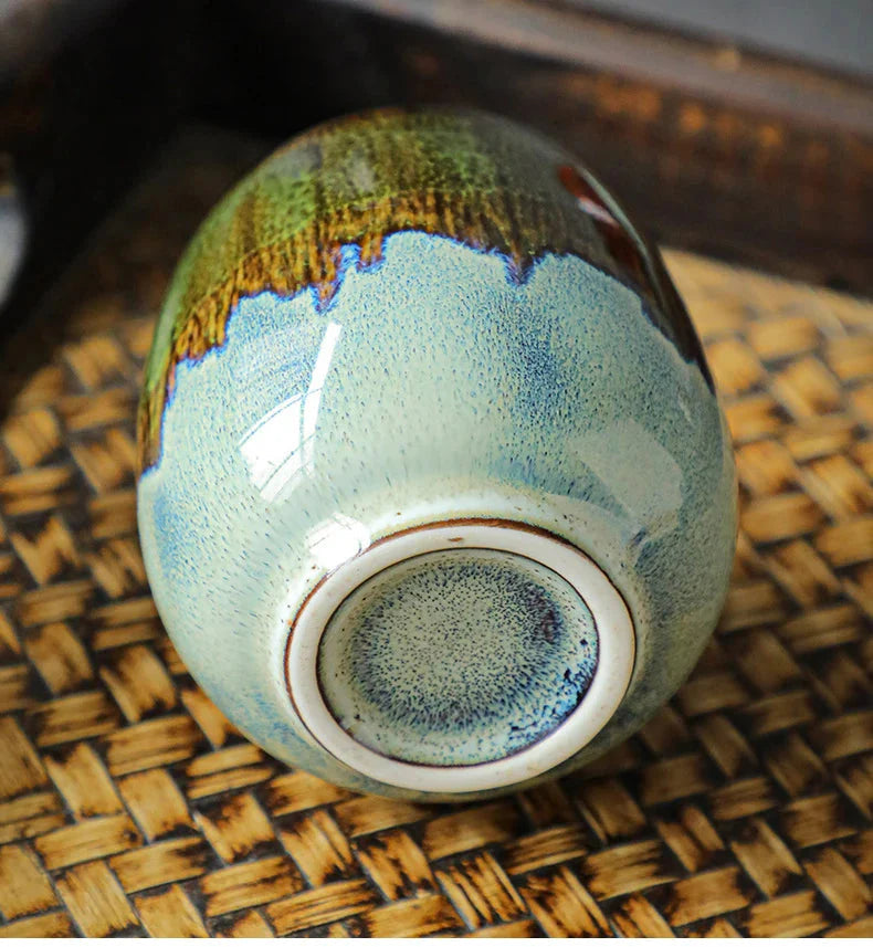 Japanese-theme Ceramic Kiln Round 80ml Tea Cup-Kawaii Dream