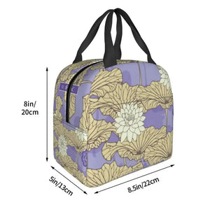Japanese-theme Floral Insulated Lunch Bag Collection-Kawaii Dream