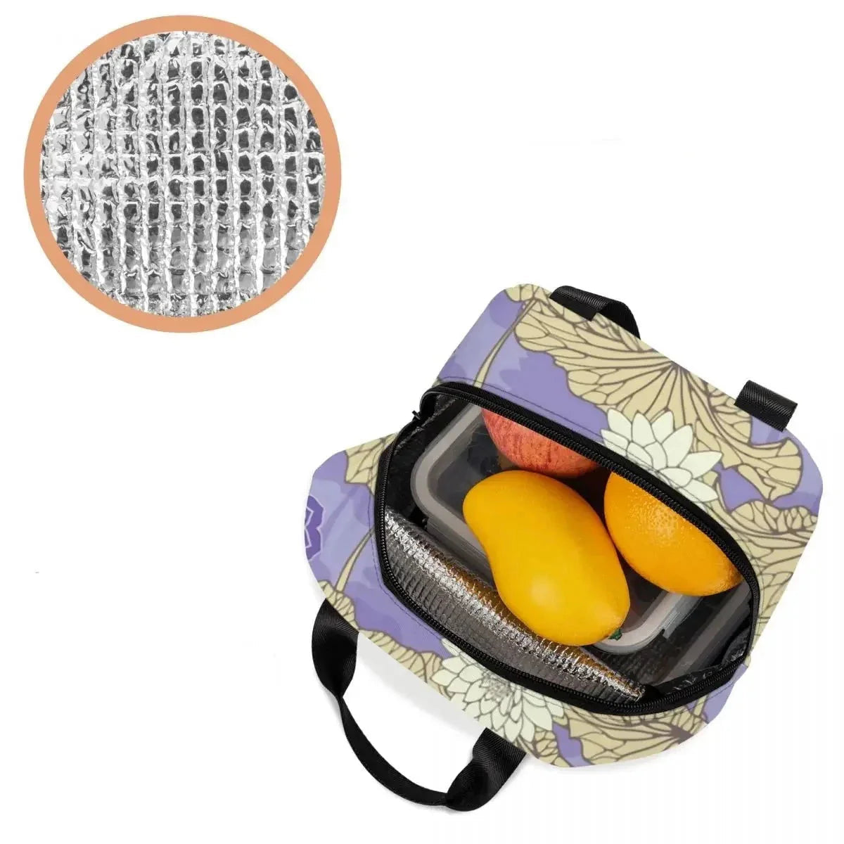 Japanese-theme Floral Insulated Lunch Bag Collection-Kawaii Dream