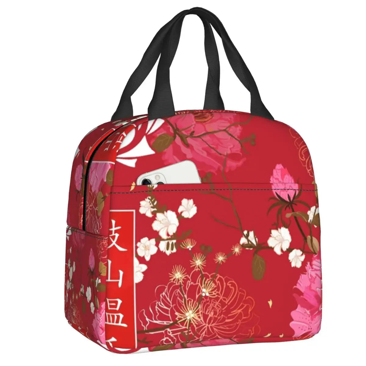 Japanese-theme Floral Insulated Lunch Bag Collection-Kawaii Dream