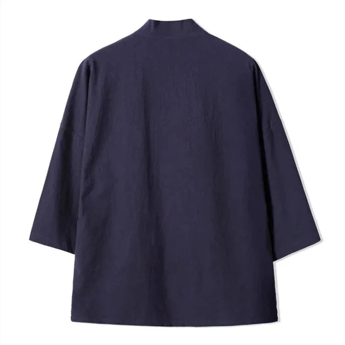 Japanese-themed Couple Crane Men's Yukata Kimono Jacket-Kawaii Dream