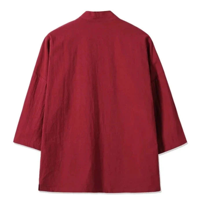 Japanese-themed Couple Crane Men's Yukata Kimono Jacket-Kawaii Dream