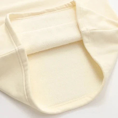 Japanese-themed Cream Pink Sakura Two-Tone Hoodie-Kawaii Dream