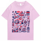 Japanese-themed Oishi Market Illustration Unisex Tee-Kawaii Dream
