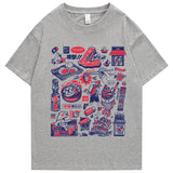 Japanese-themed Oishi Market Illustration Unisex Tee-Kawaii Dream
