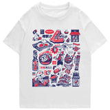 Japanese-themed Oishi Market Illustration Unisex Tee-Kawaii Dream