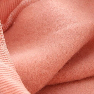 Japanese-themed Pink Blue Two-Tone Cat Hoodie-Kawaii Dream