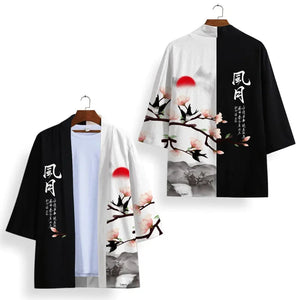 Japanese-themed Sakura Cherry Blossom Unisex Kimonos-Kawaii Dream