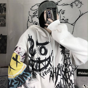 Japanese-themed Style Kei Clothes Gothic Hoodie-Kawaii Dream