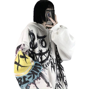 Japanese-themed Style Kei Clothes Gothic Hoodie-Kawaii Dream