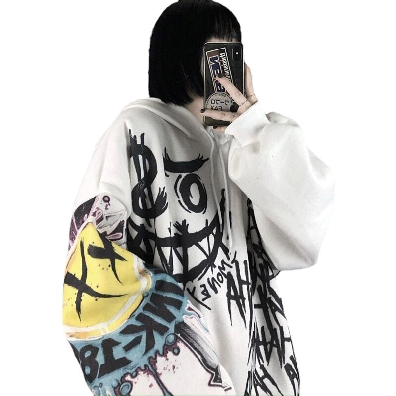 Japanese-themed Style Kei Clothes Gothic Hoodie-Kawaii Dream