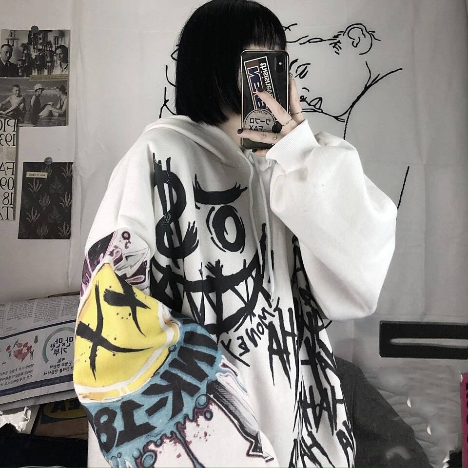 Japanese-themed Style Kei Clothes Gothic Hoodie-Kawaii Dream