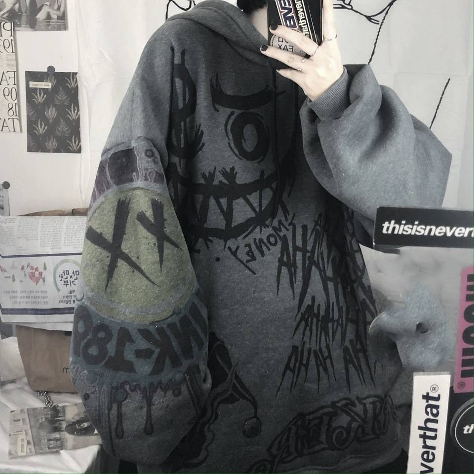 Japanese-themed Style Kei Clothes Gothic Hoodie-Kawaii Dream