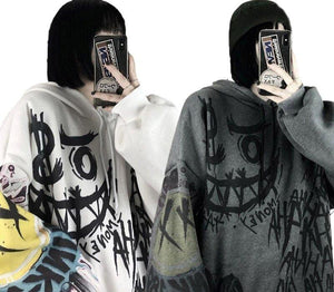 Japanese-themed Style Kei Clothes Gothic Hoodie-Kawaii Dream
